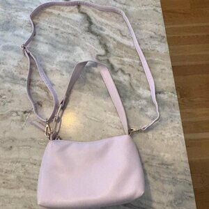 Purple shoulder / crossbody bag